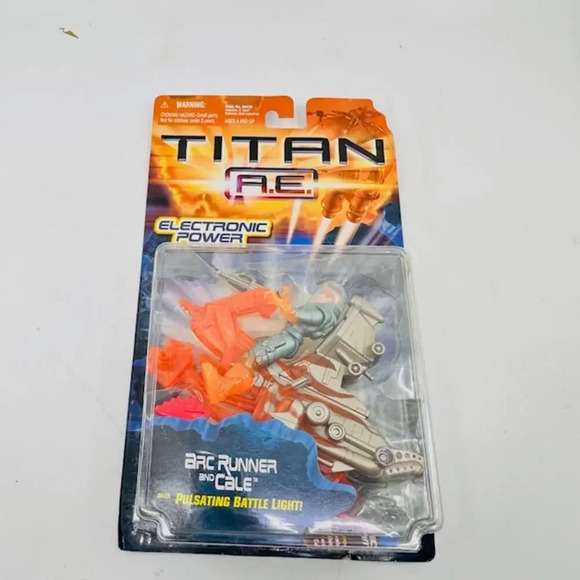NEW Hasbro 2000 Titan A.E. Electronic Power Fleet Vehicle - Bac Runner & Cale - Picture 1 of 6